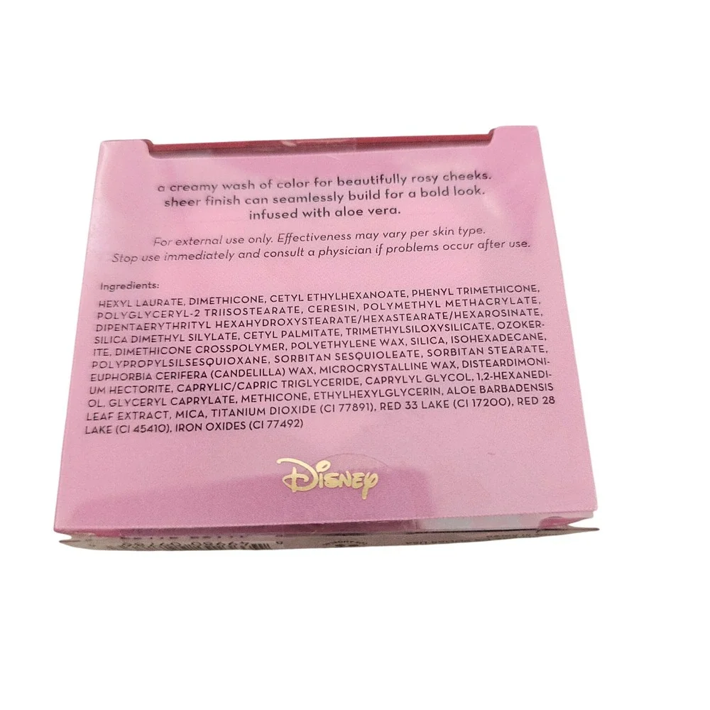 The Creme Shop Disney‎ Jasmine Creme Blush Balm Desert Romance Pink New